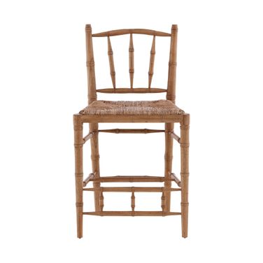 Bamboo Counter Stool In Natural