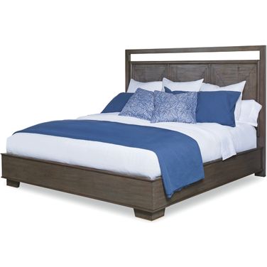 Bamboo King Platform Bed In Mink