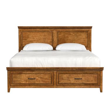 Bandalier King Storage Bed In Russet