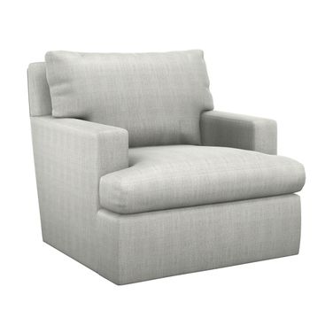 Featured Upholstery Bandar Swivel Chair In Gray