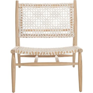 Bandelier Accent Chair In White
