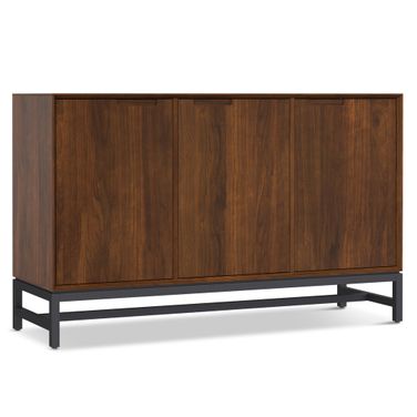 Banting 3 Door Sideboard Buffet In Natural Walnut