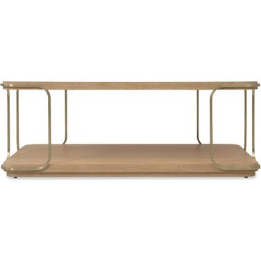 Banyon Bay Rectangle Cocktail Table In Light Wood