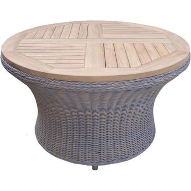 Barbados Grey Outdoor Chat Table