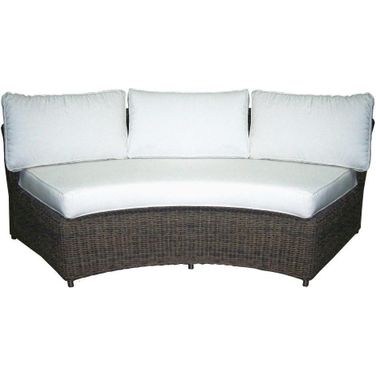 Barbados Grey Outdoor Rounded Sofa
