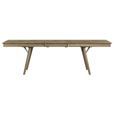 Barbossa Leg Dining Table In Dark Caramel