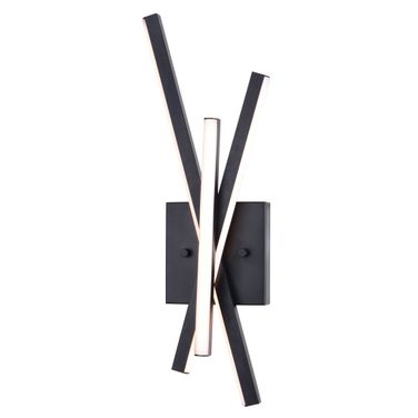 Barcelo 6.25 Inch LED Wall Light In Matte Black