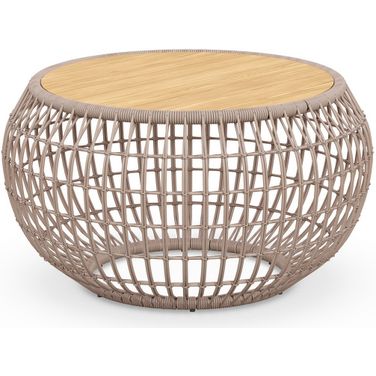 Barcelona Coffee Table In Taupe and Natural