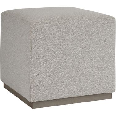 Barclay Butera Upholstery Colby Ottoman In Caribbean Sand