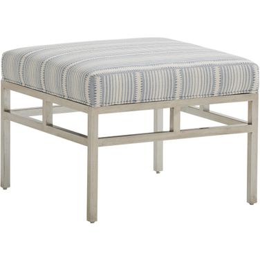 Barclay Butera Upholstery Lucca Metal Ottoman