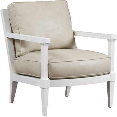 Barclay Butera Upholstery Splashes Leather Chair 01-5304-11-LL-41