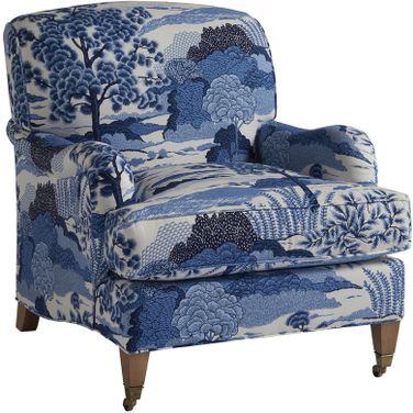 Barclay Butera Upholstery Sydney Chair With Brass Caster 01-5110-11BCC-40