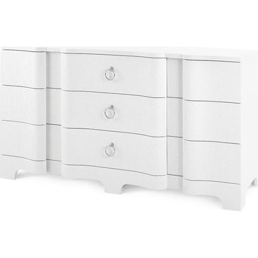 Bardot Extra Large 9-Drawer In Chiffon White