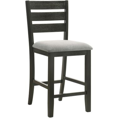 Bardstown Counter Chair Set of 2 In Wheat Charcoal