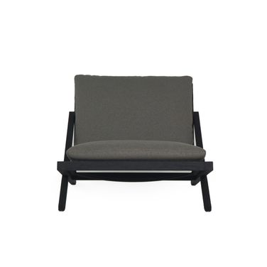 Bari Lounge Chair In Charcoal and Gracebay Grey