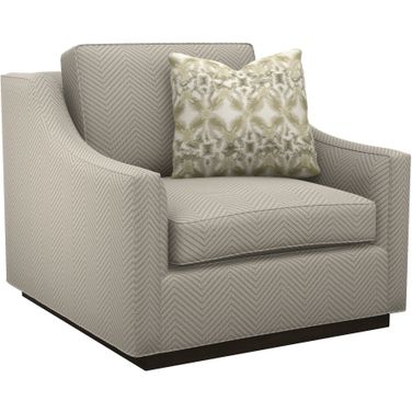 Featured Upholstery Barlett Chair In Gray
