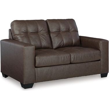 Barlin Mills Loveseat In Umber