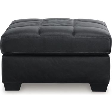Barlin Mills Oversized Accent Ottoman In Carbon