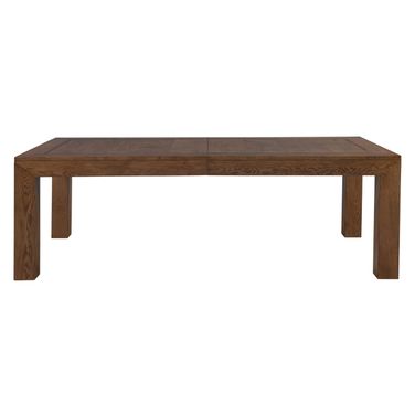 Barnaby Rectangular Dining Table In Brown