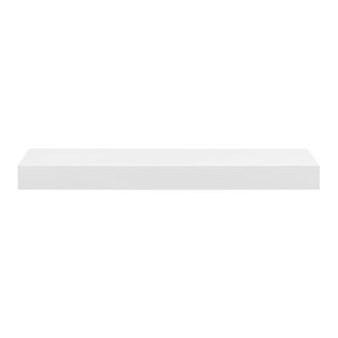 Barney 24 Inch Floating Shelf In High Gloss White