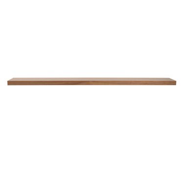 Barney 75 Inch Floating Shelf In Walnut