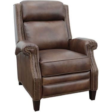 Barret Power Recliner w/ Power Headrest (Cognac)