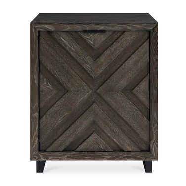 Barrett Cabinet In Black and Woodtone