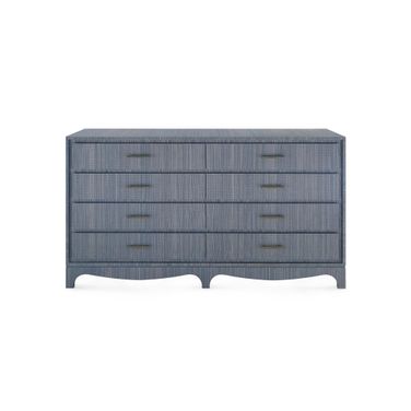 Barrett Extra Large 8-Drawer Dresser In Denim Mist