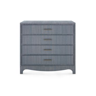 Barrett Large 4-Drawer Chest In Denim Mist