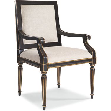 Barrington Arm Chair In Black