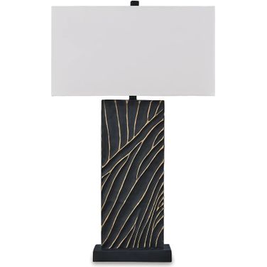 Bartlen Table Lamp In Black and Gold