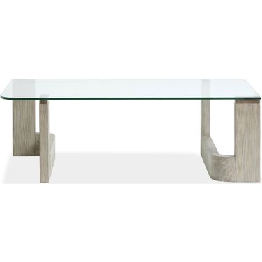 Bartlett Rectangular Cocktail Table In Smokey Pine