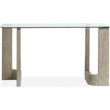 Bartlett Rectangular Sofa Table In Smokey Pine