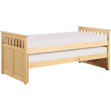 Bartly Natural Pine Twin Over Twin Daybed