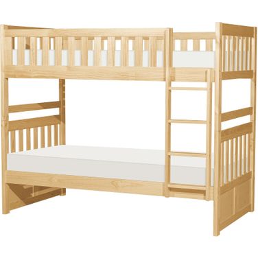 Bartly Pine Twin Over Twin Bunk Bed