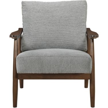Barton Accent Chair In Gray