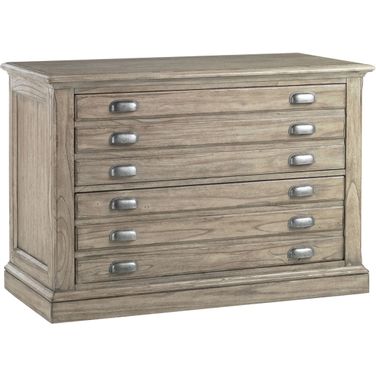 Barton Creek Johnson File Chest In Driftwood