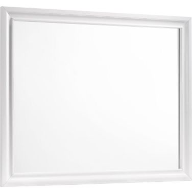 Barzini Rectangle Dresser Mirror White