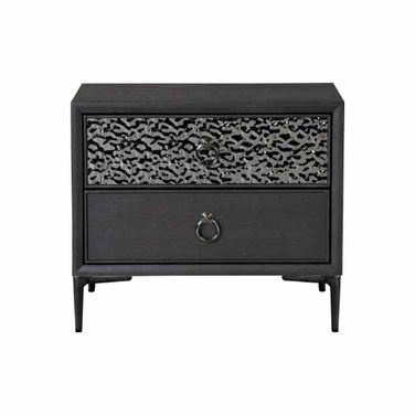 Bashford Nightstand with USB A and C In Espresso