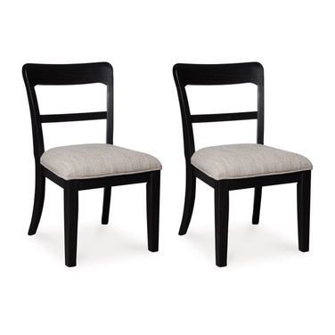 Basinger Dining Chair Set of 2 In Black