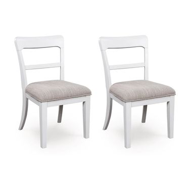 Basinger Dining Chair Set of 2 In White