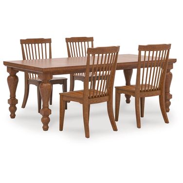 Basinger Dining Room Set In Brown