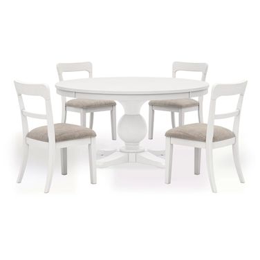 Basinger Dining Room Set In White