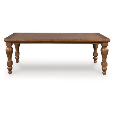 Basinger Rectangular Dining Table In Brown