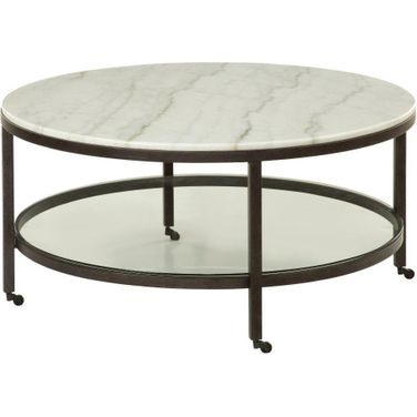 Whitman Bronze Round Cocktail Table