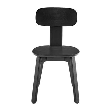 Bastian Side Chair In Matte Black
