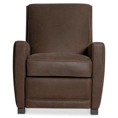 Bastille Leather Recliner In Brown