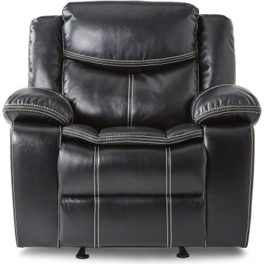 Bastrop Glider Reclining Chair In Black