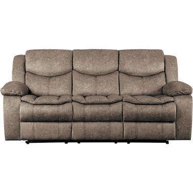 Bastrop Double Reclining Sofa In Brown