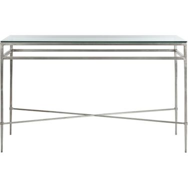 Baumgarten Console Table In Silver